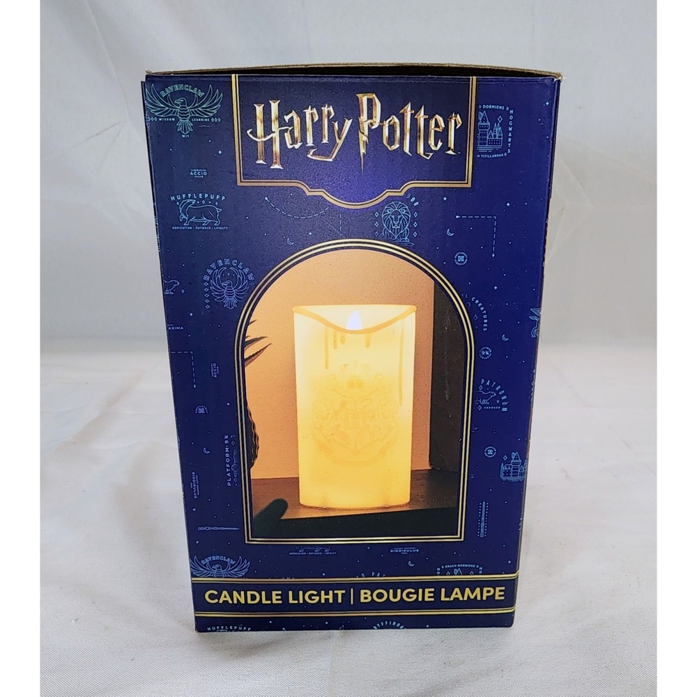 Harry Potter Candle Light Bougie Lamp with Wand Remote Control In Box